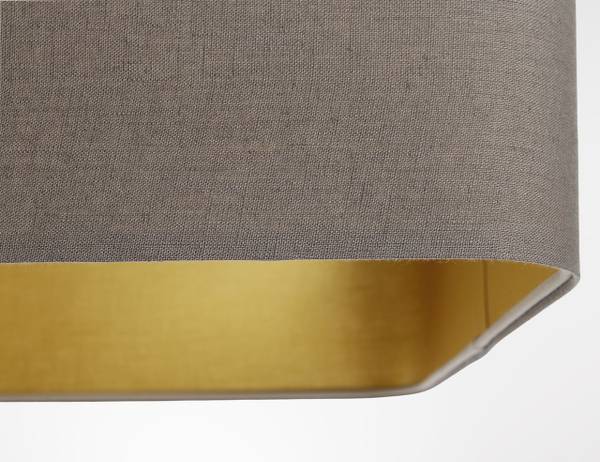Hängeleuchte Kwadro Elegant Braun
