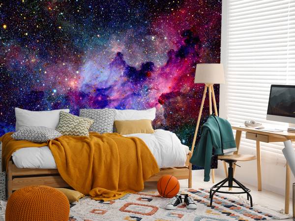 Fototapete Kosmos Galaxie Sternennebel 150 x 105 x 105 cm