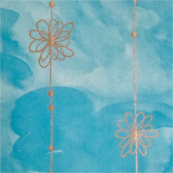 Geschenkpapier PAPERHIT Blau - Papier - 57 x 57 x 2500 cm