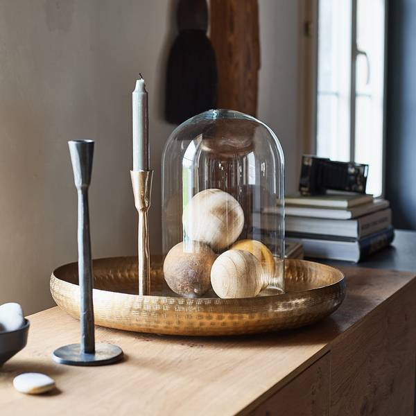 Kerzenständer Raw 8 x 21 x 8 cm