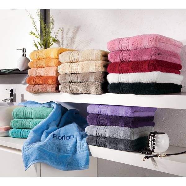 Handtuch C Noblesse Silber / Grau - Silbergrau