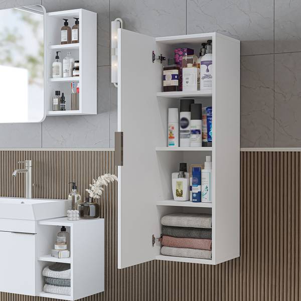 Hochschrank LYCIA-50 Weiß