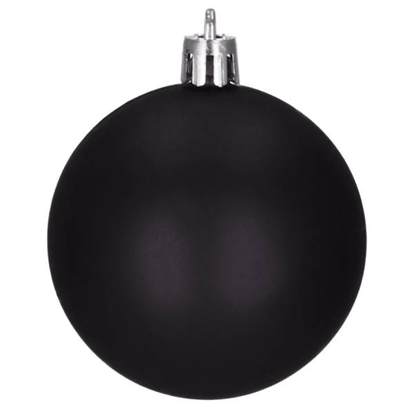 Christbaumkugel 25 Stück Schwarz