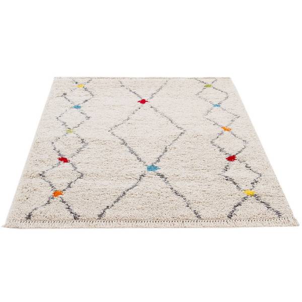 Tapis shaggy style berbère PASHTUN 60 x 120 cm
