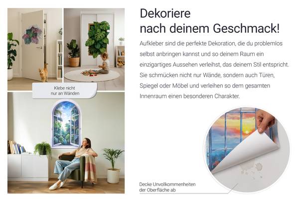 Wandsticker Herbarium 60 x 41 cm