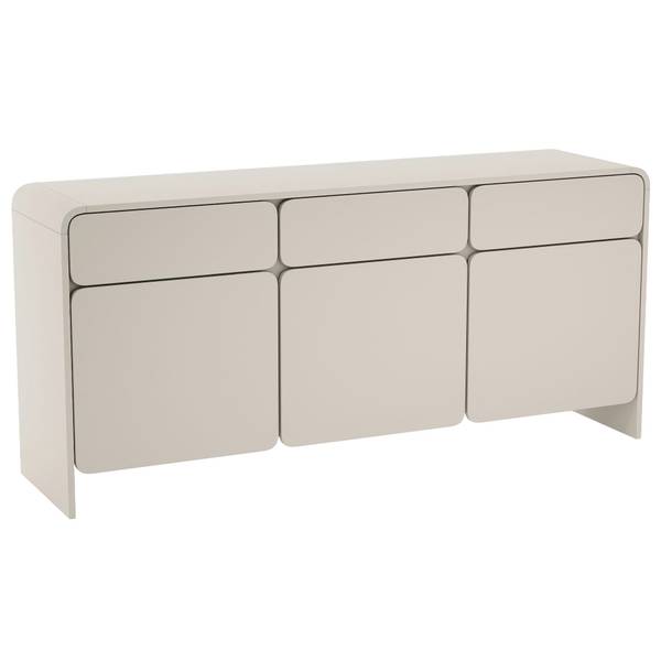 Sideboard LUMMO Grau - Melamin - 156 x 73 x 39 cm