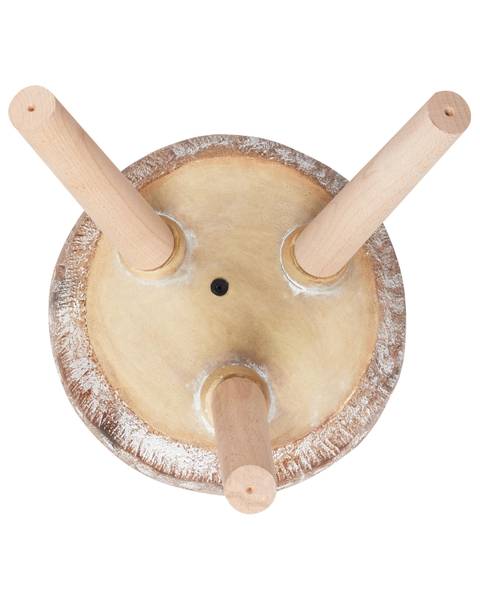 Cache-pot d'extérieur ASCLEPIAS Marron - Blanc - Céramique - 27 x 61 x 27 cm