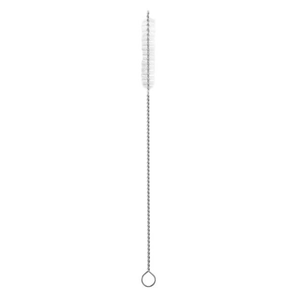 Set aus 6 Strohhalmen mit Stift Grau - Metall - 1 x 21 x 1 cm