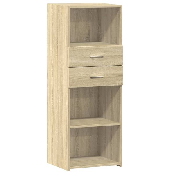 Highboard DE5100 Braun - Holzwerkstoff - 45 x 124 x 43 cm