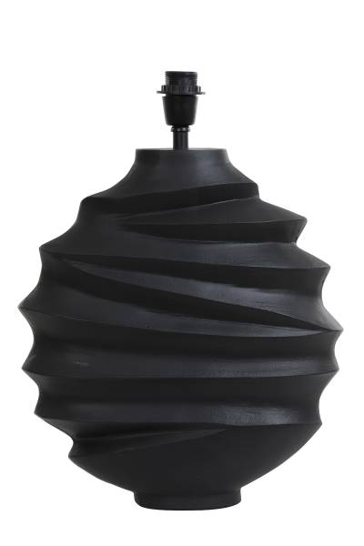 Lampensockel SHARON Schwarz - Metall - 13 x 52 x 39 cm