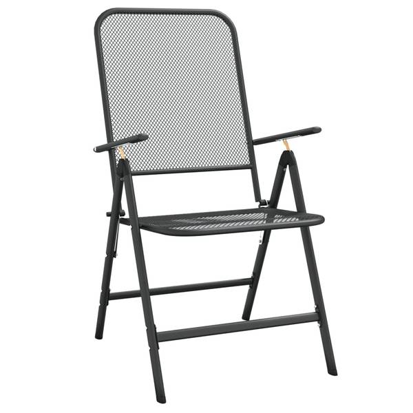 Garten Essgruppe 3033356-1 (3-teilig) Grau - Netzstoff - 80 x 72 x 80 cm