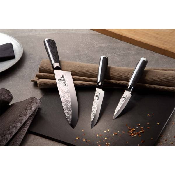 MesserSet Primal Gloss BH2487 Edelstahl - 10 x 1 x 30 cm