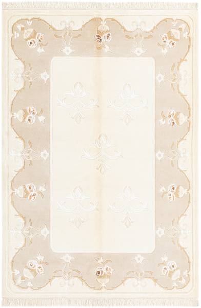 Teppich Darya DCCXLIII Beige - Wolle - 122 x 1 x 188 cm