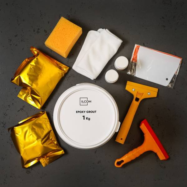 Epoxy-Spachtelmasse Schwarz - 1 Kg Schwarz