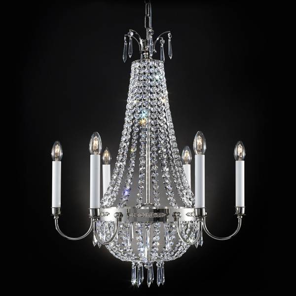 Kronleuchter EMPIRE CRYSTAL Silber