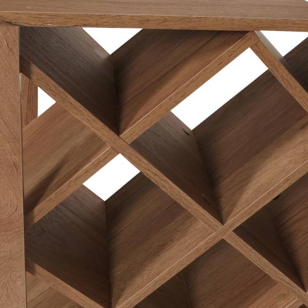 Bartisch M45 Braun - Gummibaum - 120 x 93 x 98 cm