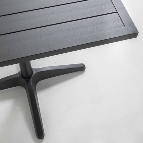 Bistromöbel Chelsea Grau - Metall - 70 x 72 x 70 cm