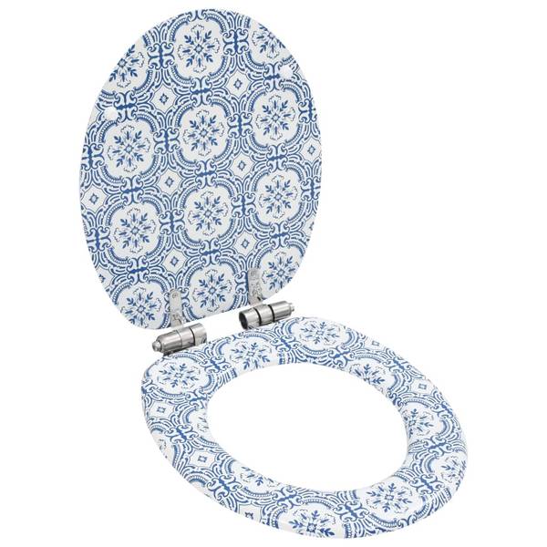 Siège de toilette 3002840-12 (lot de 2) Bois manufacturé - 36 x 1 x 42 cm