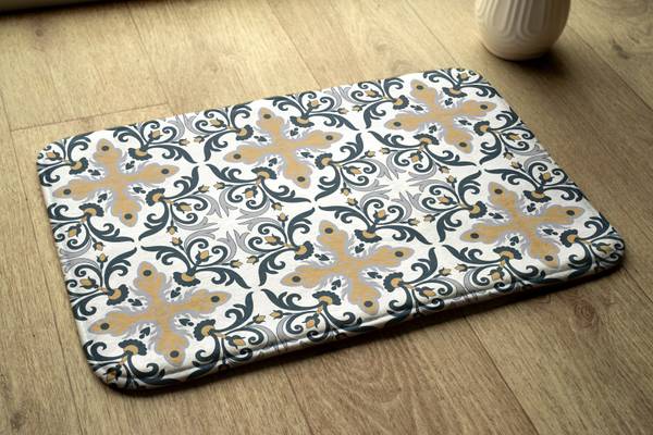 Badteppich Geometrische Patterns 75 x 45 x 75 cm