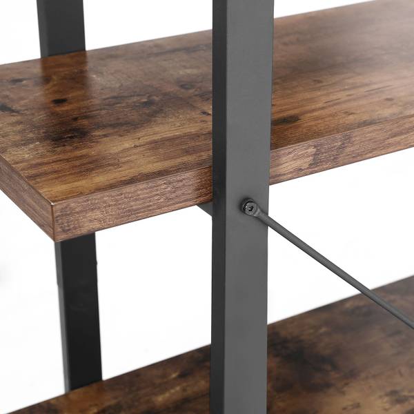 Standregal Gaborone Braun - Metall - 105 x 178 x 34 cm