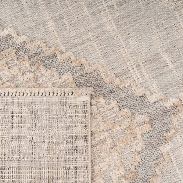 Kurzflorteppich Adelaide 694 Weiß - Textil - 120 x 170 cm