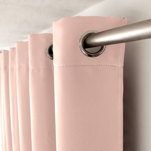 Blickdichte Vorhänge 3661090109904 Pink - 180 x 180 cm