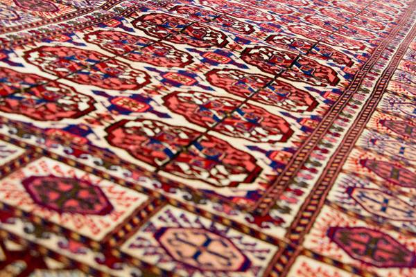 Orientteppich Premium Rot - Seide - 82 x 1 x 284 cm
