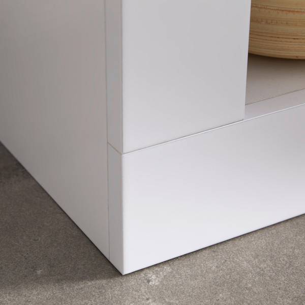 Lowboard AMARITO Braun - Weiß - Holzwerkstoff - 172 x 66 x 42 cm