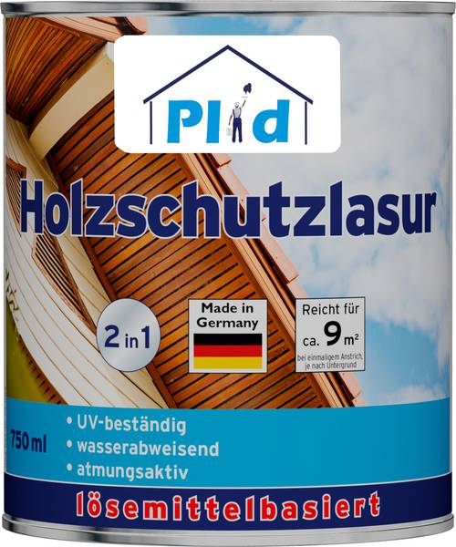 Holzschutzlasur P_800032 Braun - Kunstharz - Harz - 17 x 17 x 17 cm