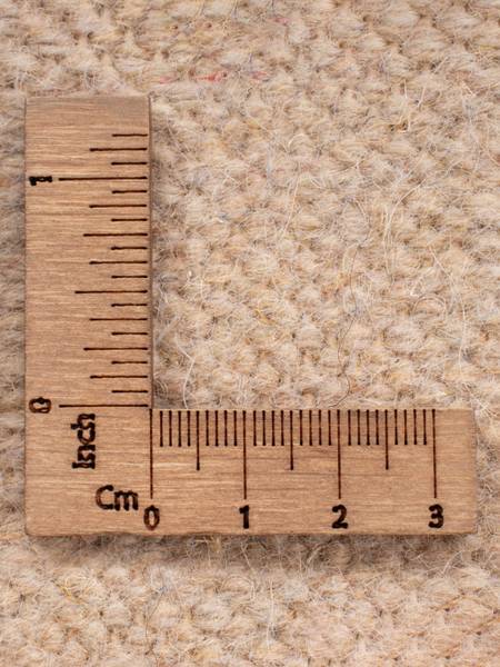 Kurzflorteppich Modern Beige - Naturfaser - 170 x 1 x 240 cm