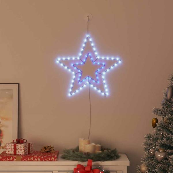 Weihnachtssternlicht 42018959 Weiß - Eisen - 50 x 1 x 51 cm