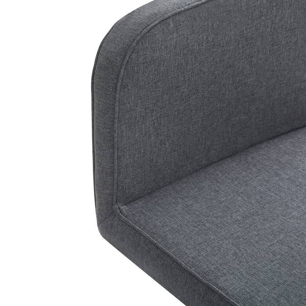 Essgruppe LineMU (7er Set) Grau - Walnuss Dekor