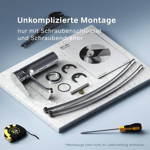 Moen 8884 Waschtisch-Armatur – Wassersparend, ADA-konform, Mit M-Presse In Chrom