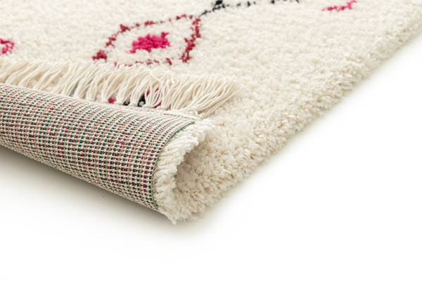 Teppich MOGADOR Pink - Textil - 160 x 230 x 160 cm