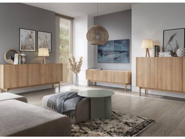 TV-Schrank BRAHA Braun - ABS - 144 x 68 x 37 cm
