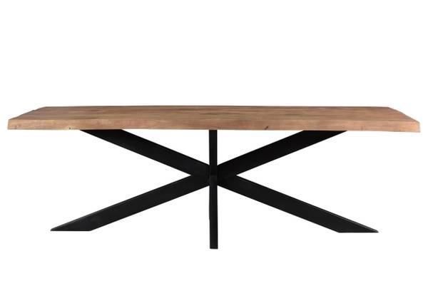 Esstisch Sturdy mit Baumkante 180 x 90 cm