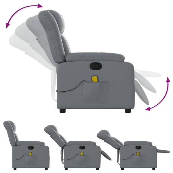 Massagesessel 3032440 Grau