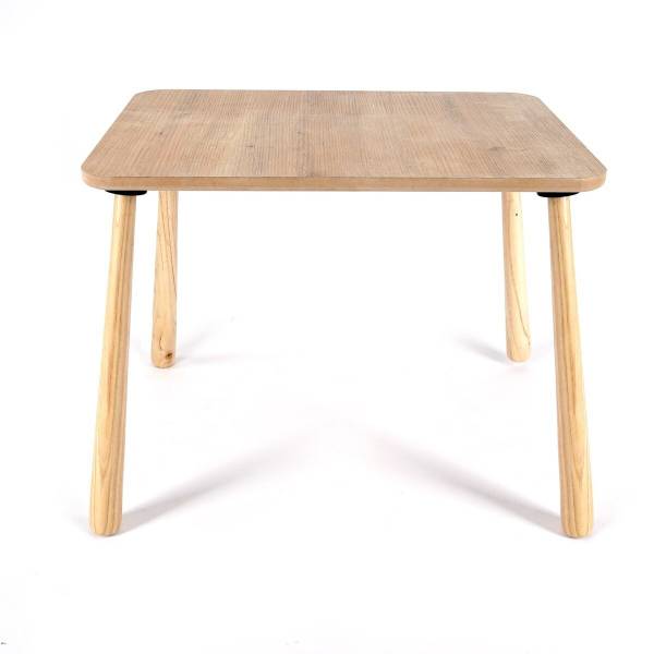 Tisch MAEL Braun - Holzwerkstoff - 60 x 54 x 45 cm