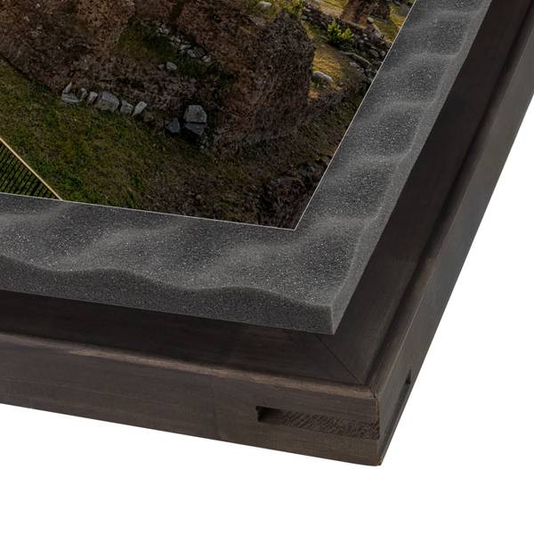 Akustikbild Forum Romanum Sonnenaufgang 120 x 80 cm