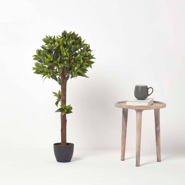 Kunstplant Laurierboom groen - polyester - 16 x 91 x 91 cm