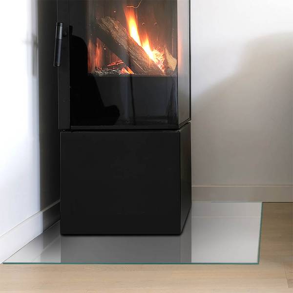 Funkenschutzplatte Stahl 60 x 60 cm