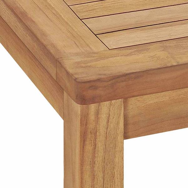 Garten-Essgruppe  3059932 (7-teilig) Braun - Teakholz - 80 x 77 x 140 cm