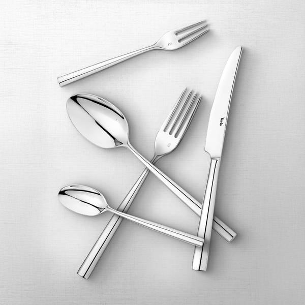 Tafelgabeln SU SERIES 6-er Set Silber - Metall