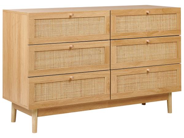 Commode NIVO bruin - bamboe - 120 x 76 x 42 cm