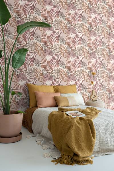 Tapete 139821 Pink - Fleece - 50 x 900 x 50 cm