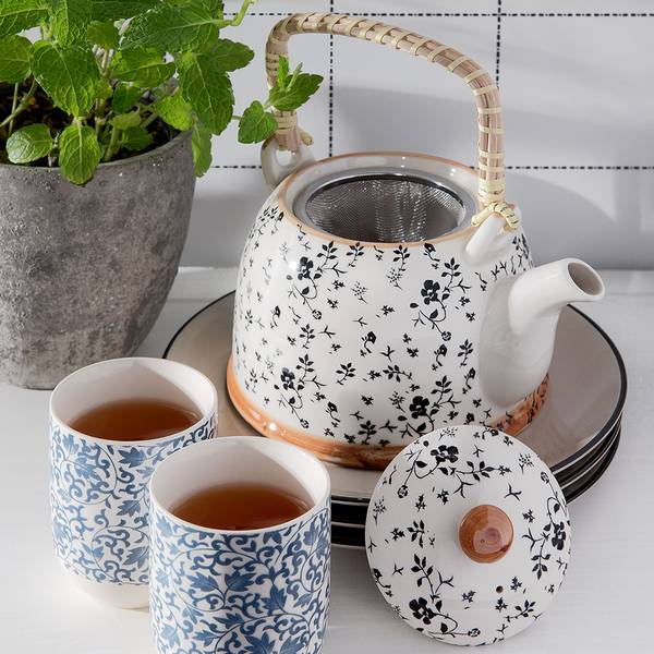 Tasse Lucas&Cups Blau - Porzellan - 6 x 8 x 6 cm