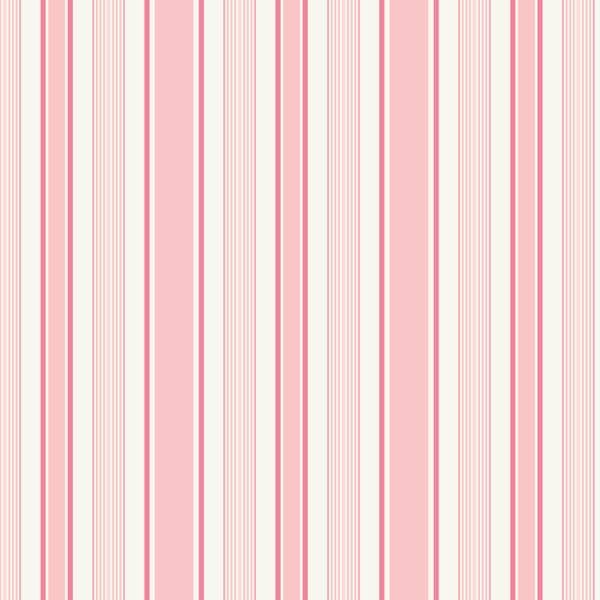 Tapete mit Streifen Izia Pink - Papier - 192 x 280 x 192 cm