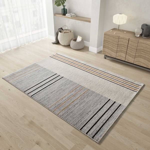 Kurzflorteppich CRAFT Streifen 200 x 290 cm