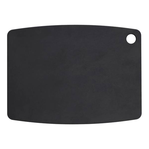 Schneidebrett "Eco", Holzfaserlaminat Schwarz - Holzwerkstoff - 28 x 1 x 37 cm