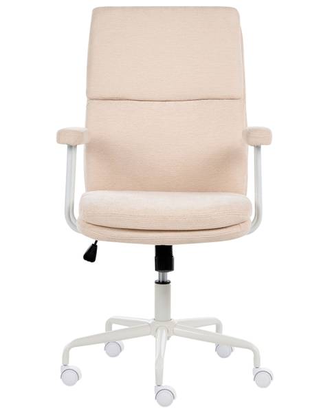 Bürostuhl VERO Beige - Schwarz - Weiß